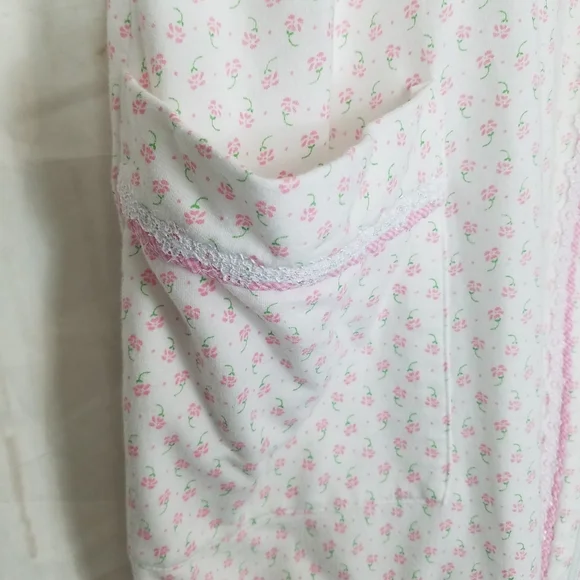Aria floral zip front night dress robe